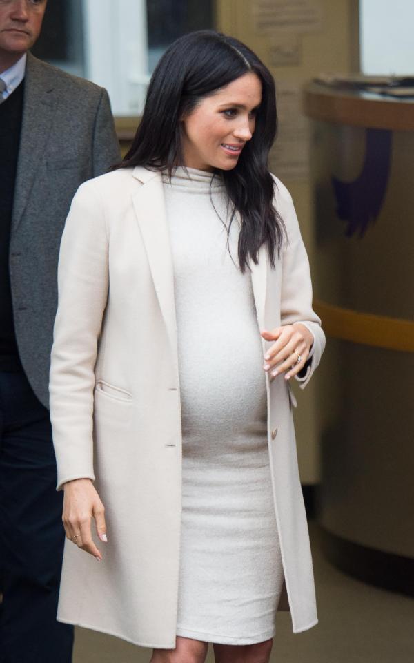  The pregnant duchess has been busy this week