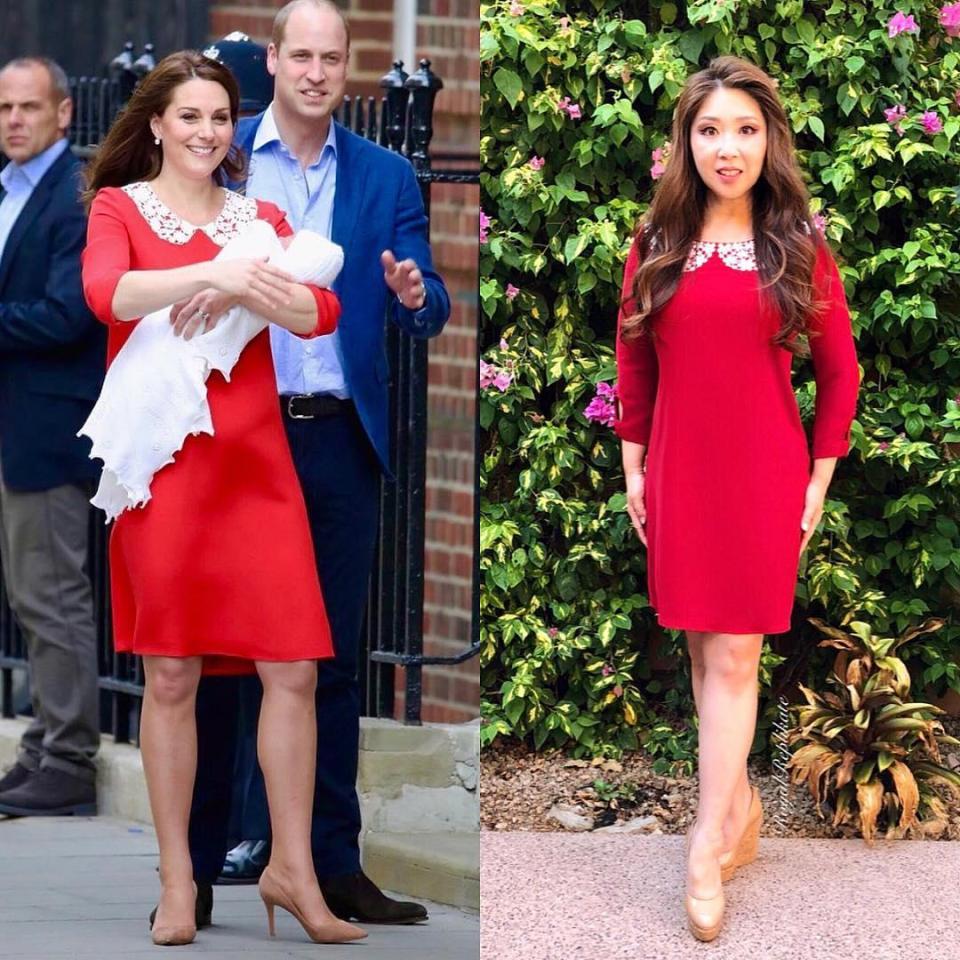  Janelle Nash has gained 60,000 followers due to copying the style of Kate Middleton and Meghan Markle