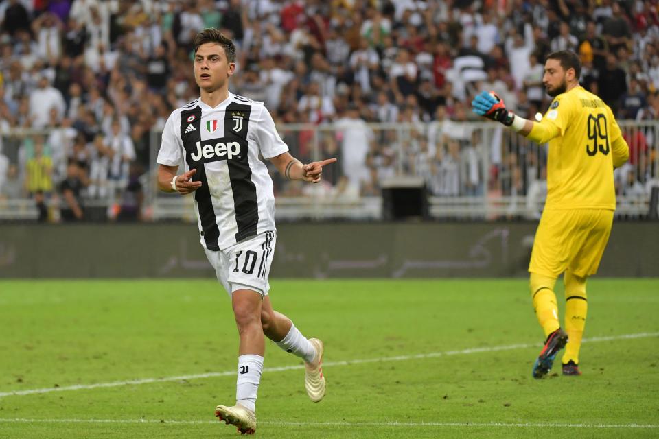  Argentinian ace Paulo Dybala had his second half strike ruled out for offside