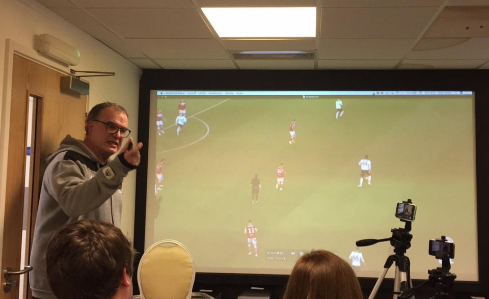 Bielsa delivered a detailed lecture on his methods to reporters this week