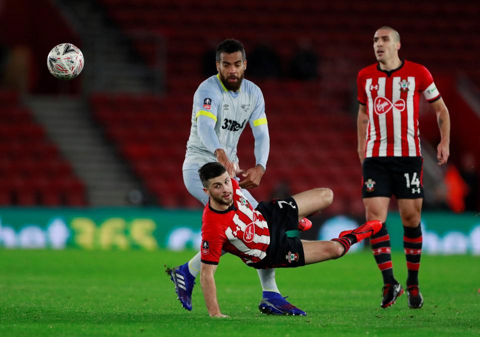  Tom Huddlestone has fallen out of favour at Derby in recent months