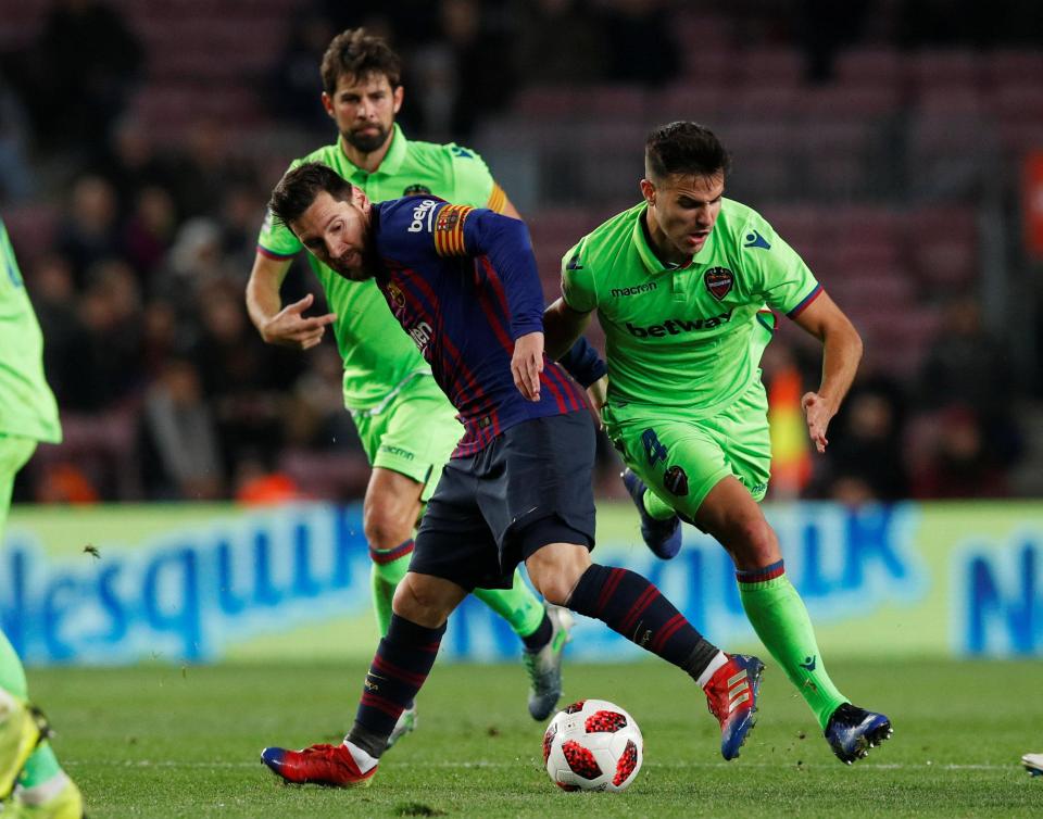  Lionel Messi often plays as a false nine for Barcelona to huge effect