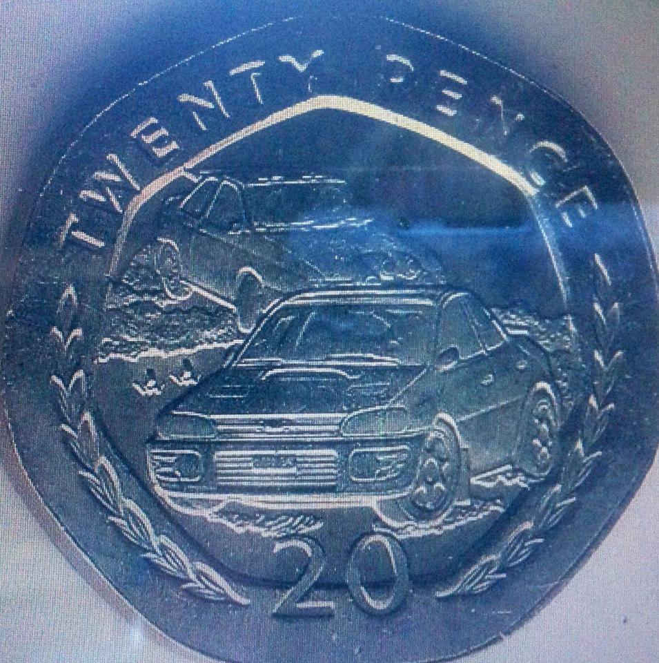  The coin celebrates the annual Rally of Isle of Man that's been running since 1979