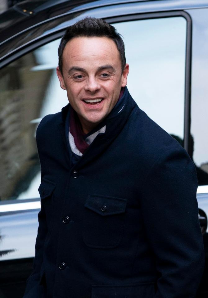  Ant McPartlin told The Sun that he won't attend the National Television Awards this year