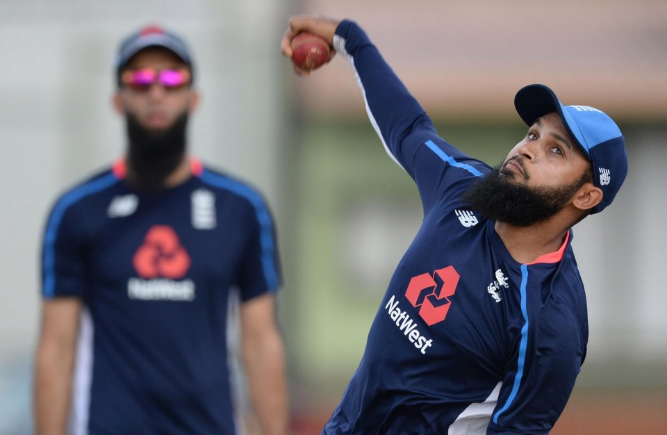 Adil Rashid is one of two spin heroes of Sri Lanka who faces the axe for the First Test against West Indies