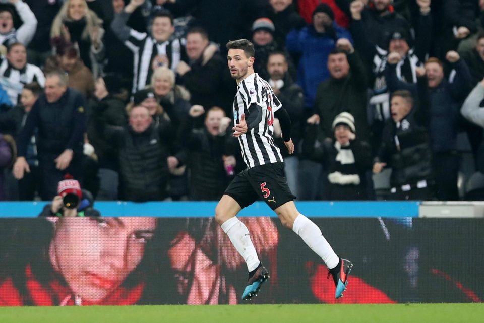  Schar scored his first goal since arriving at Newcastle