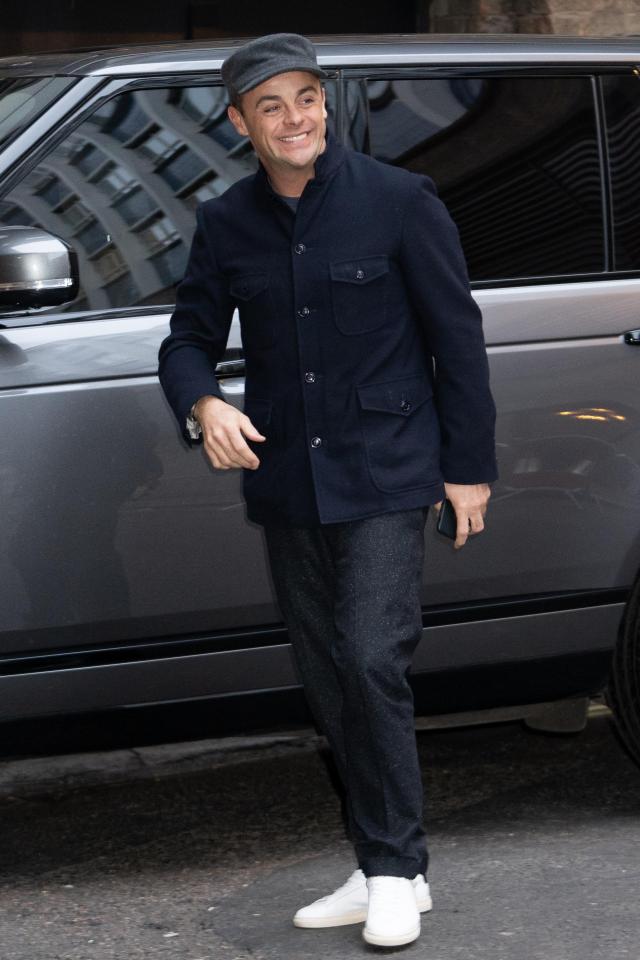  Ant McPartlin was all smiles as he arrived to the second day of Britain's Got Talent 2019 auditions