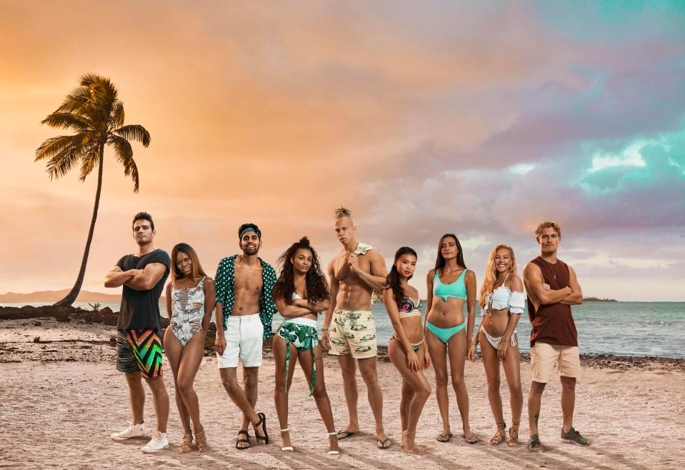  The cast of E4's Shipwrecked