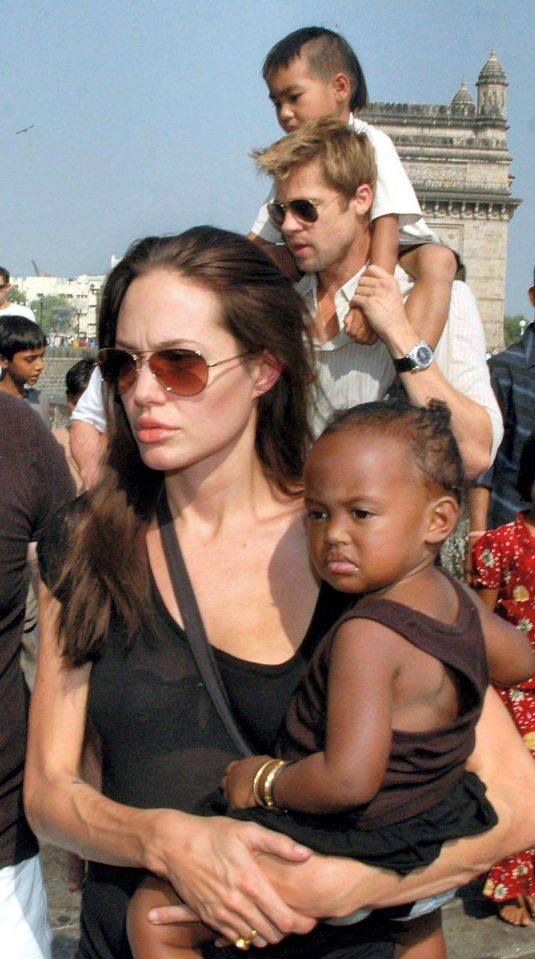  Angelina also adopted her children Zahara and Maddox