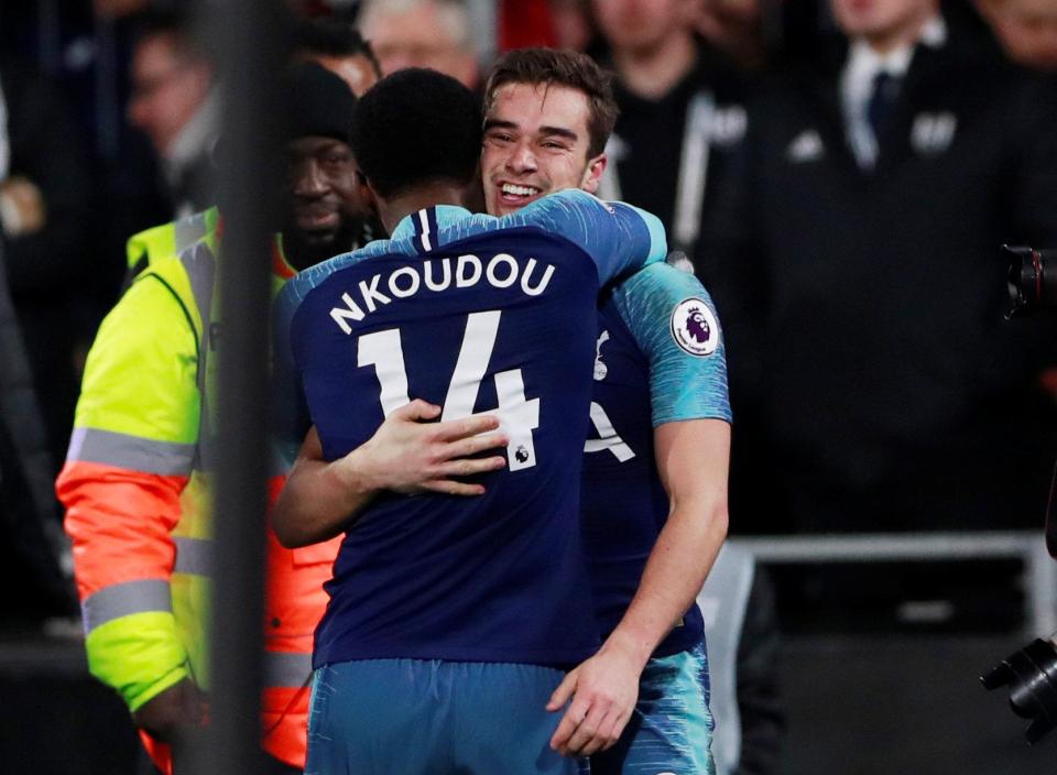  Pochettino praised the work of Winks and substitute Georges-Kevin N'Koudou