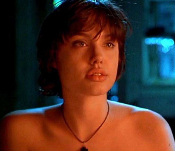  Angelina Jolie stripped off in the 1996 film Foxfire