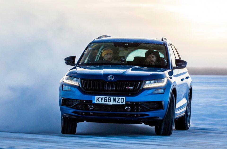  You can expect plenty of thrills and no spills in the 2-litre diesel turbo (240hp) Kodiaq vRS