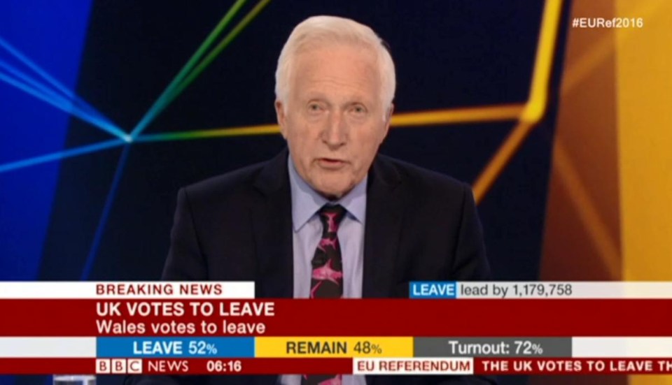 The broadcaster announces that 'we are out of' the EU in June 2016