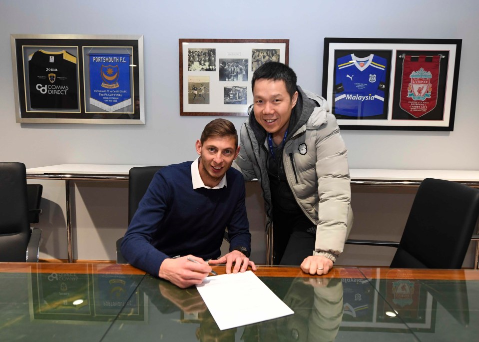 Emiliano Sala had agreed a move to Cardiff when he went missing over the English Channel