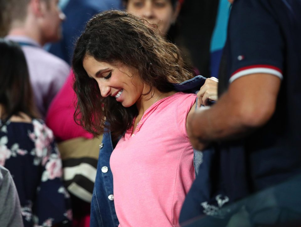  Mary was in the stands to cheer on Rafa at the Australian Open but he lost in the final