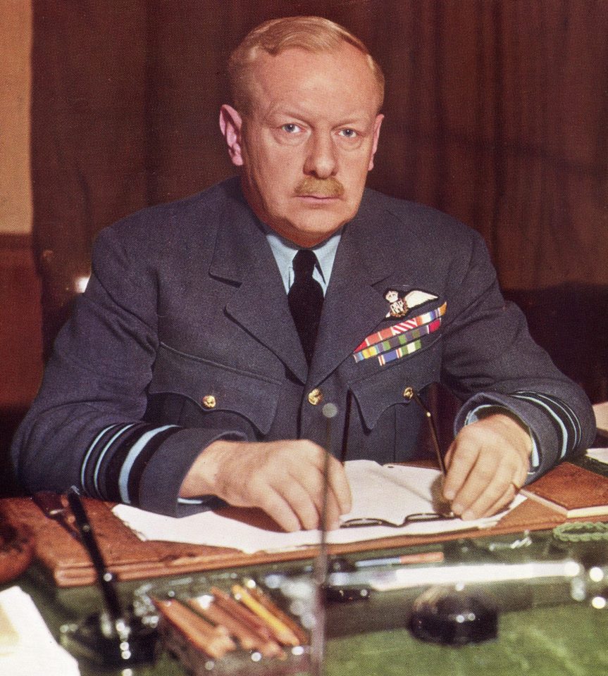  Sir Arthur 'Bomber' Harris, who took charge of Bomber Command in 1942