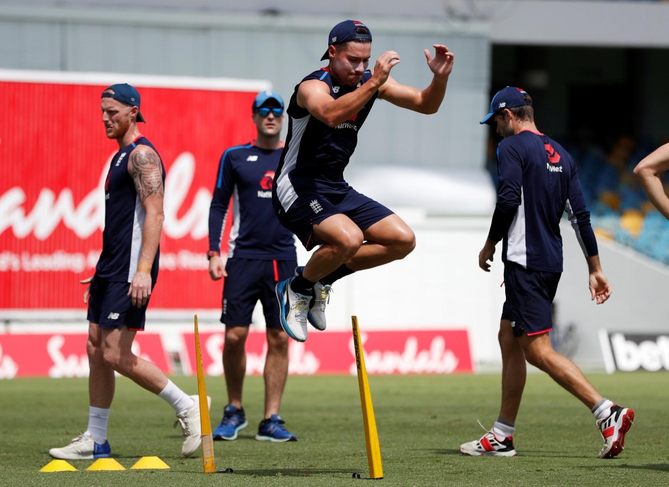 Rory Burns will be opening the batting alongside Keaton Jennings