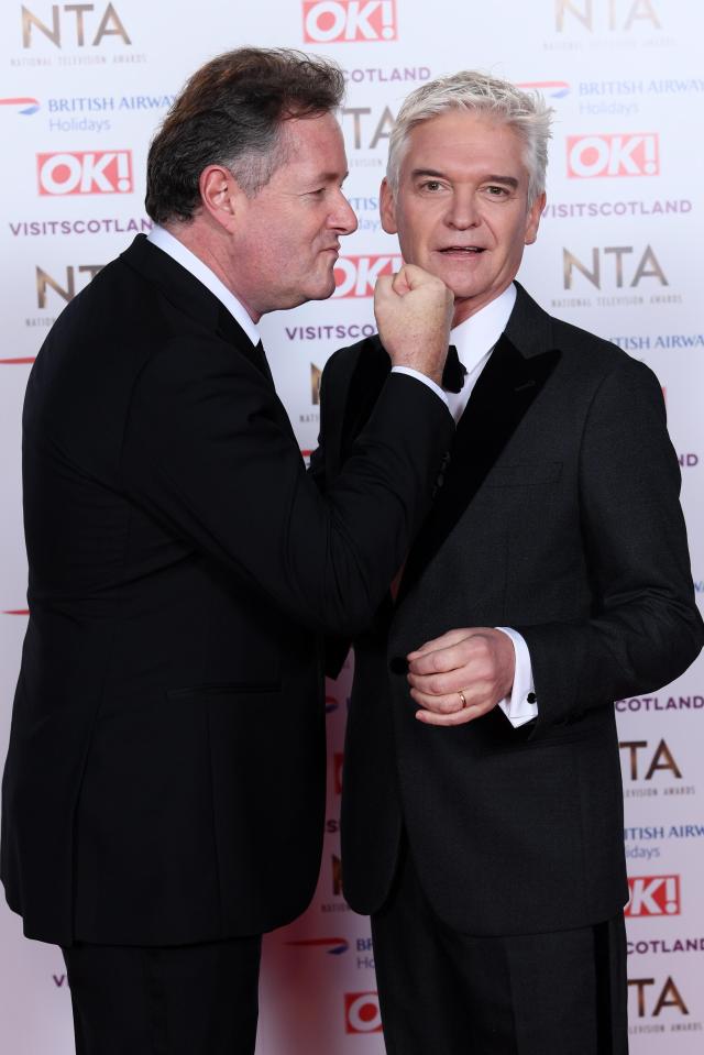  Piers couldn't even hide his annoyance on the red carpet