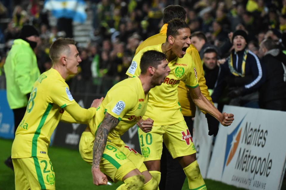  Emiliano Sala had become a star at French side Nantes, scoring 13 goals in 18 games this season