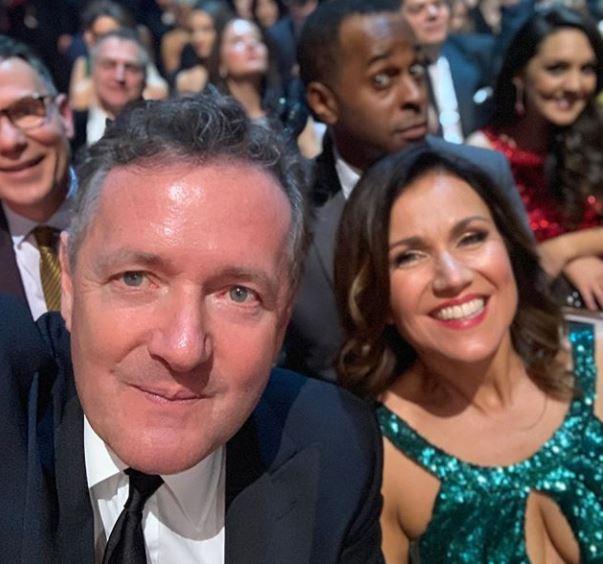  Piers Morgan and Susanna Reid host Good Morning Britain, which missed out on a National Television Award last week