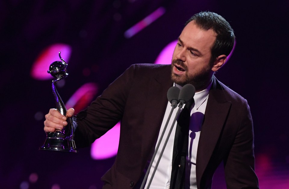 Danny hilariously swore as he dedicated his award to Harold Pinter