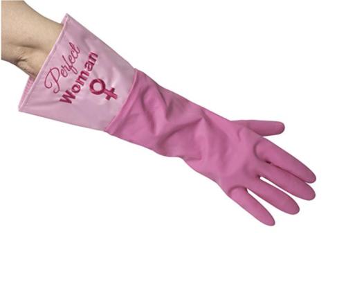  These rubber gloves, £7, from Amazon make the 'perfect woman' ...for someone