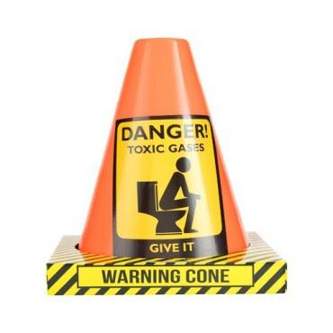  A practical warning cone, £3.99, from Findmeagift.co.uk - not sure how romantic though