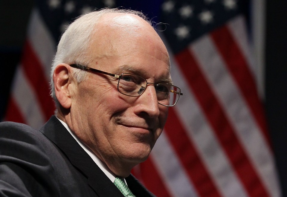  Dick Cheney served as US vice president under George W. Bush