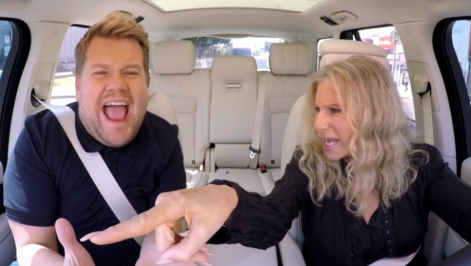 The megastar made sure that things were switched round for her appearance on Carpool Karaoke with James Corden