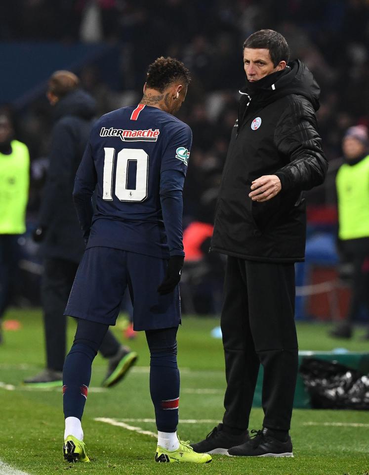  Thomas Tuchel will be sweating over the fitness of Neymar ahead of the clash against Manchester United