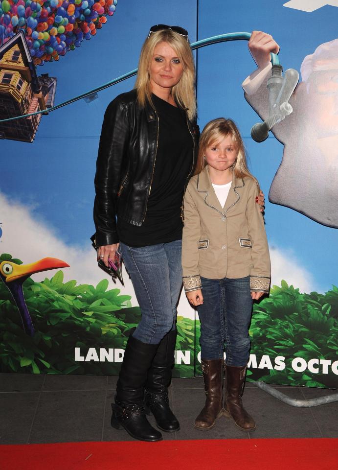  Danniella is seen here with her daughter back in 2009