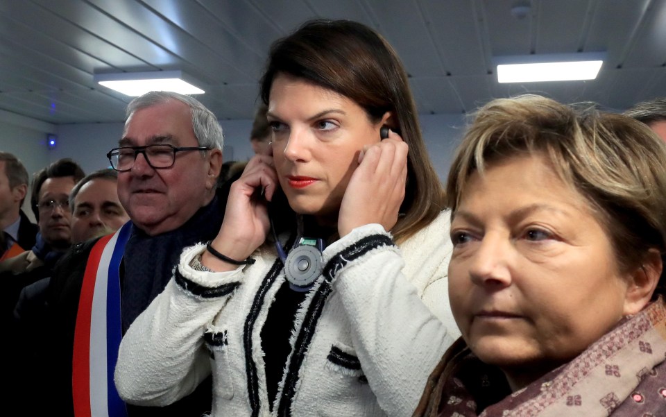 Immigration Minister Caroline Nokes thanked the French for their ‘co-operation, surveillance and work on the beaches’