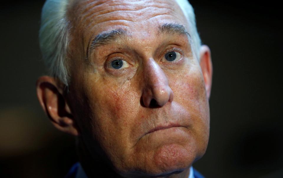  Roger Stone is at the centre of an official investigation into Russian election meddling