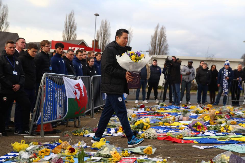  Cardiff chief executive Ken Choo laid a tribute to 28-year-old Emiliano Sala