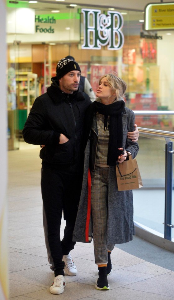 Giovanni Pernice and Ashley Roberts have been pictured enjoying a stroll through Leeds while performing on the Strictly Come Dancing tour