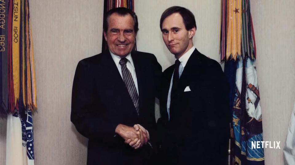  Stone began his political career working for Richard Nixon