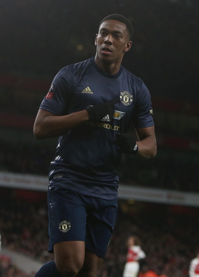  Anthony Martial has reportedly agreed a five-year contract extension