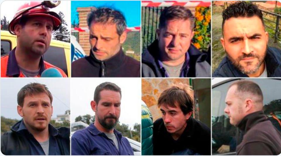  The eight hero miners who worked to find Julen