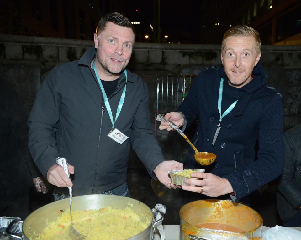  Garry Monk went into Birmingham city centre with club legend Geoff Horsfield in October to help feed homeless people and also wrapped Christmas gifts for them