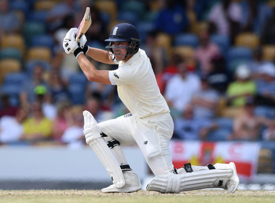  Rory Burns reached 84 with some sharp strokes as well as some plays-and-misses and was dreaming of a maiden Test century