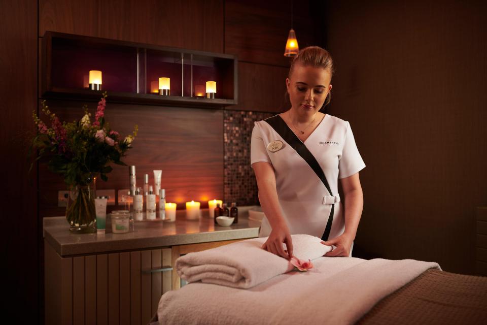  Champneys is offering the winner a Deluxe Diamond Dermabrasion facial