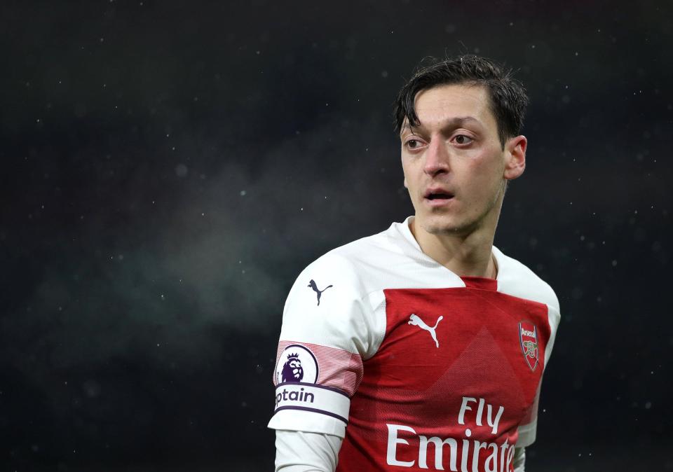  Mesut Ozil could be set for a deadline day switch