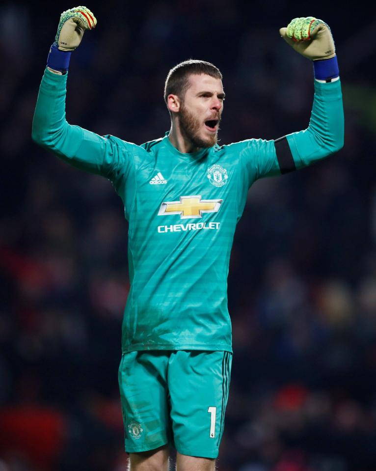  David De Gea is another star who United are desperate to tie down to a long-term deal