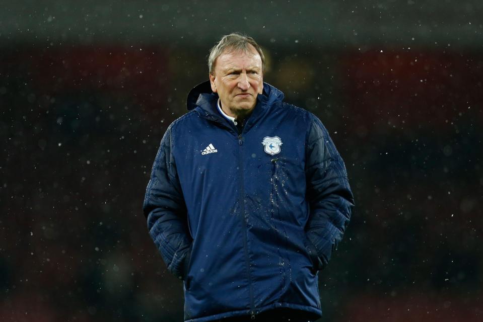  Cardiff manager Neil Warnock paid tribute to his team, and to Joe Bennett, after they narrowly lost to Arsenal