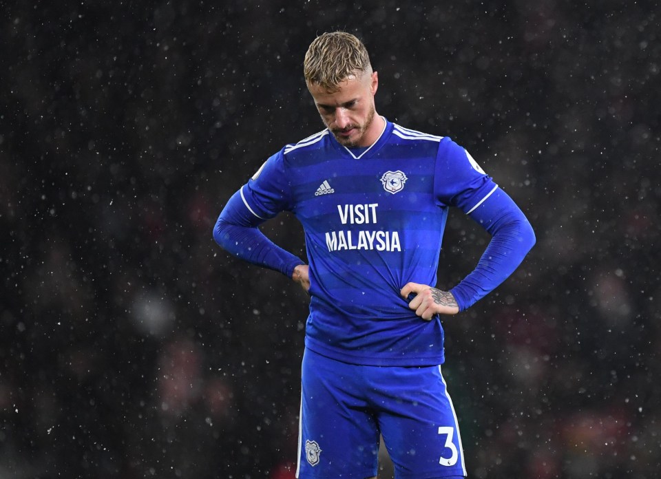 Cardiff defender Joe Bennett played against Arsenal despite losing his father just days earlier