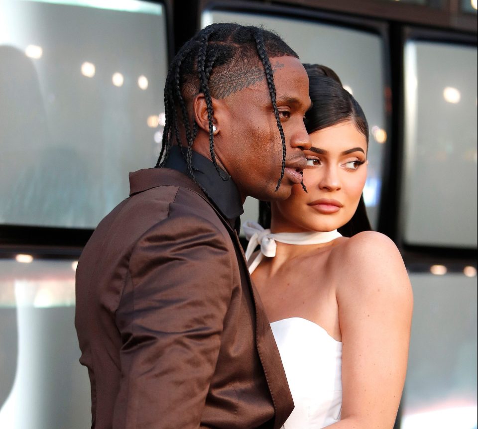  Travis Scott: pictured with reality star Kylie Jenner