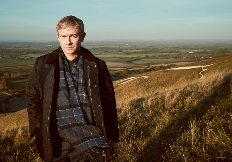  Martin Freeman takes on the lead role of Detective Superintendent Steve Fulcher