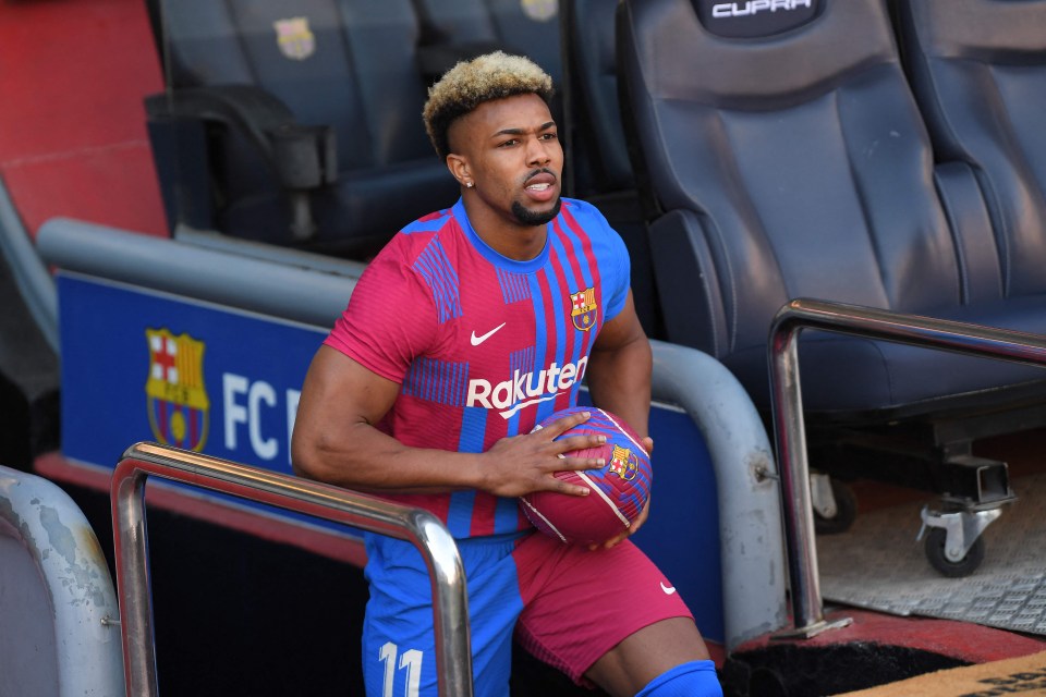 The winger returned to Barcelona on loan in January