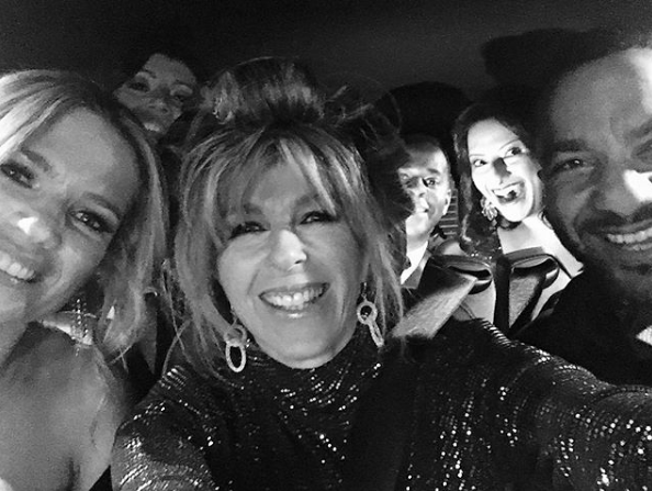 Kate Garraway shared a picture with the Good Morning Britain team