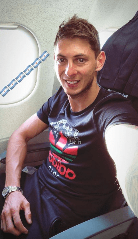 Emiliano Sala is feared dead after his plane went missing over the Channel